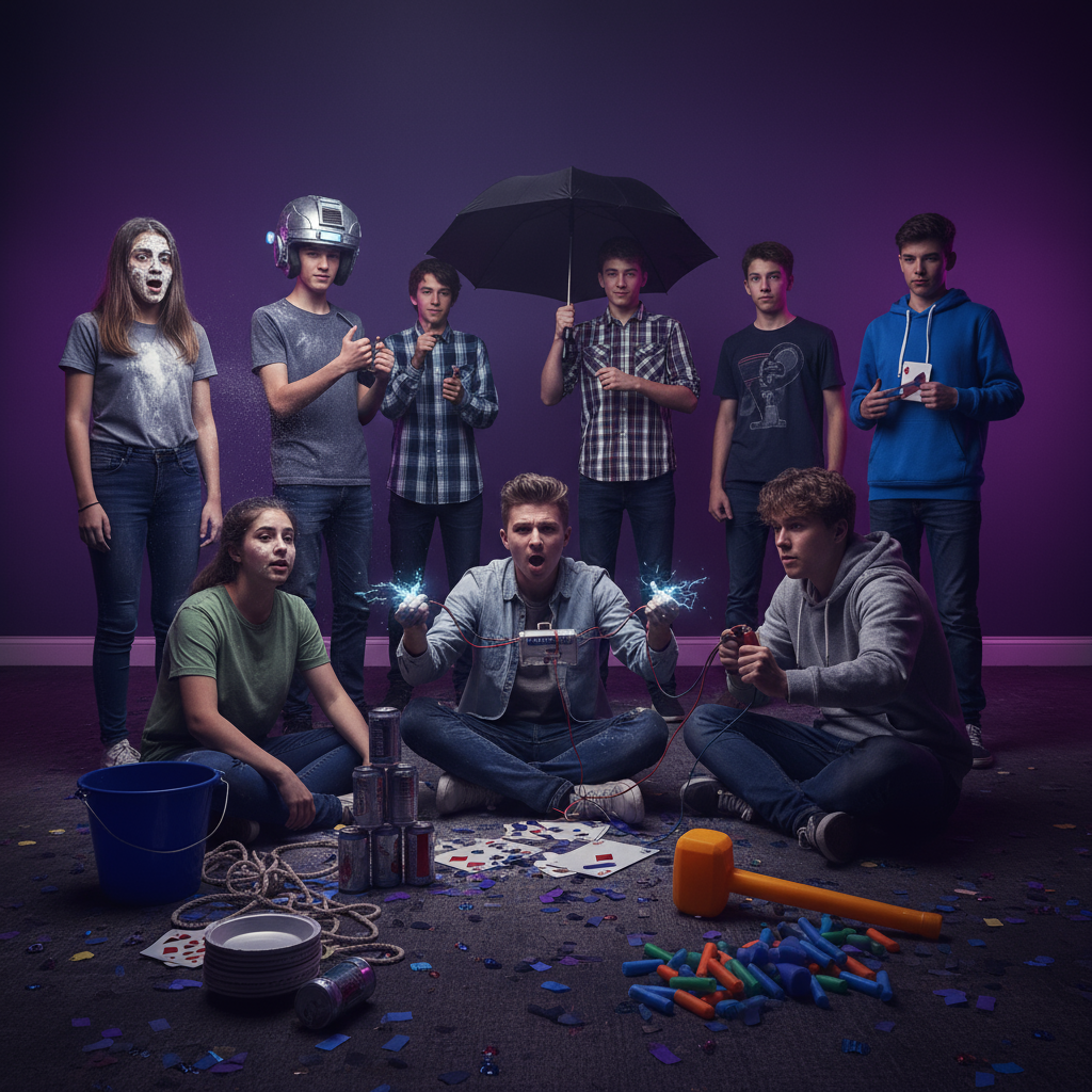 Челленджи Красноярск - грязные испытания и квесты для детей и взрослых